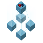 Digital Democracy blockchain graphic Digital Democracy blockchain graphic